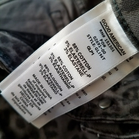 NWT Good Legs High Waist Skinny Leopard Jeans - Picture 11 of 12